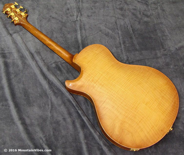 PRS SC-J Thinline, Vintage Natural, Extraordinary Flame Maple! Finish