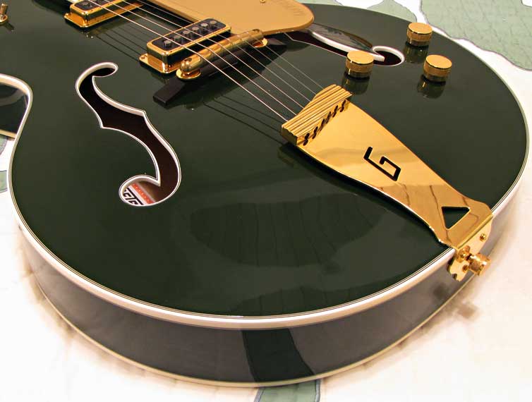 PRS Hollowbody Spruce, Birds, TonePros Bridge