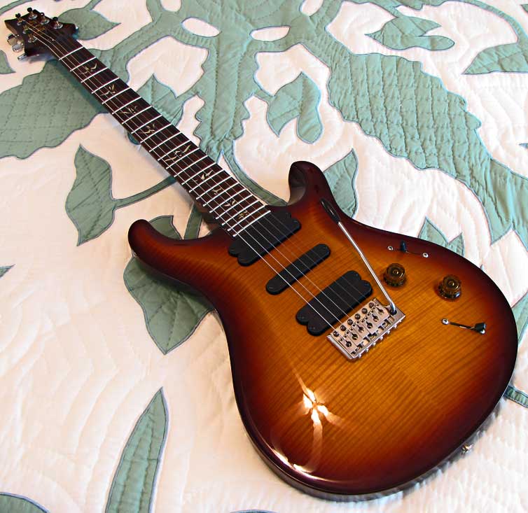 PRS Hollowbody Spruce, Birds, TonePros Bridge