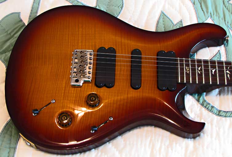 PRS Hollowbody Spruce, Birds, TonePros Bridge